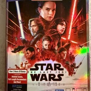 Star Wars: The Last Jedi Movie Blu-ray/DVD